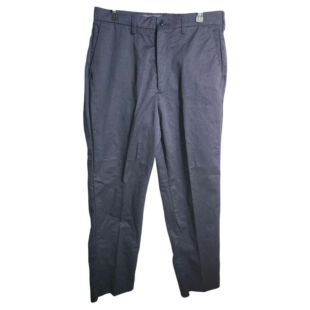 Bulwark FR Navy Blue Flame Resistant Work Pants Mens 34x30 NFPA 70E PEJ2NV